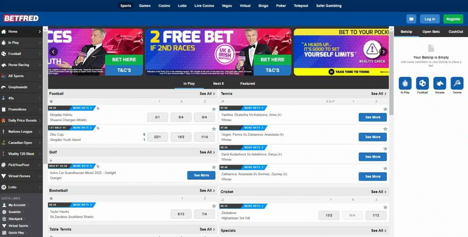 betfred betting site
