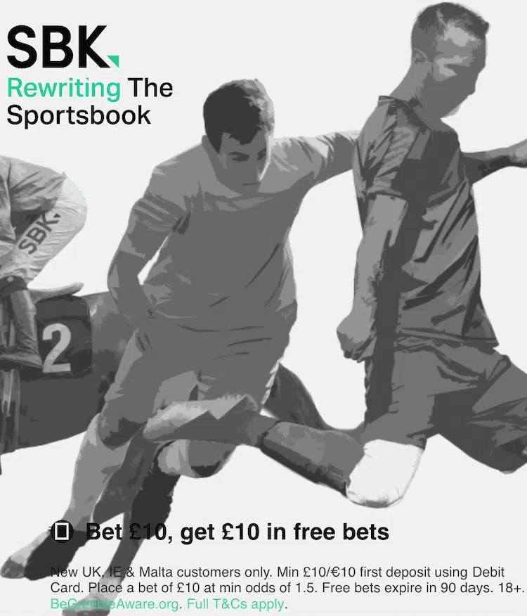 SBK Review UK 2023 - Deposit £10, Bet £10 Get £30 in Free Bets