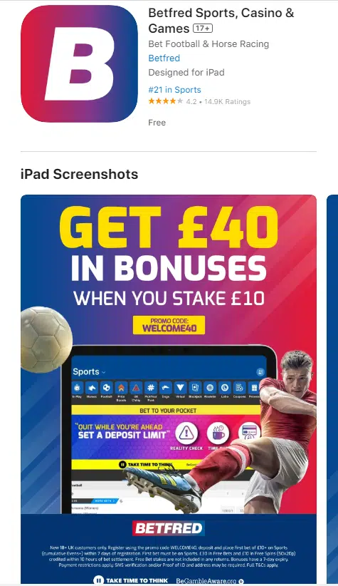Horse Racing Betting Apps Betfred 1