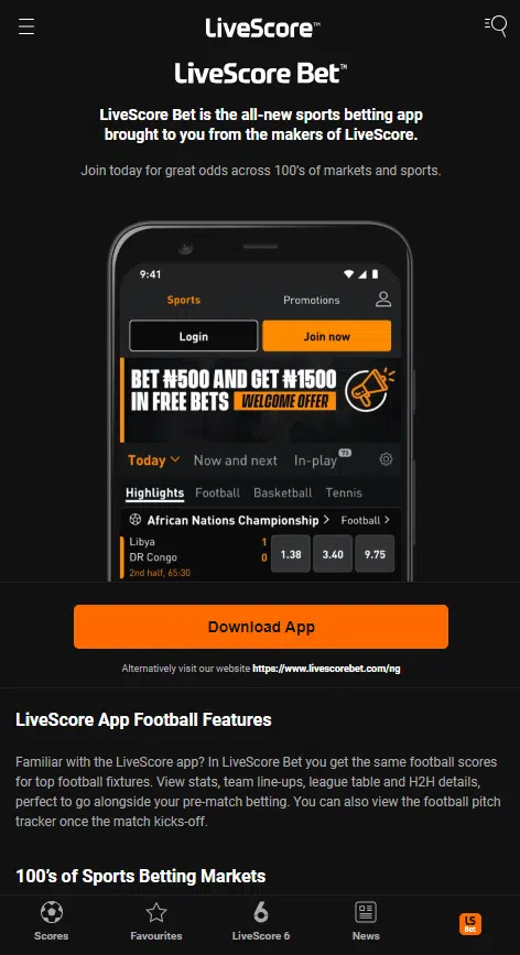 Horse Racing Betting Apps LiveScorer Bet 1