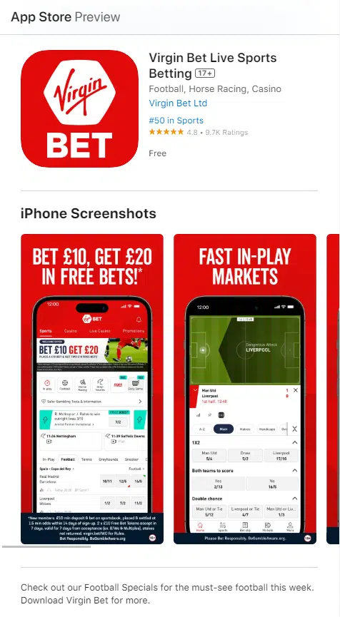 Horse Racing Betting Apps Virgin 1