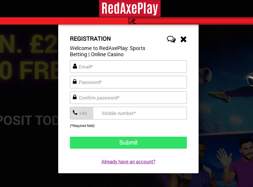Complete the Sign-Up Form