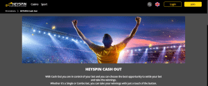 HeySpin Review Cash Out