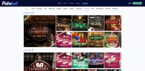 New Online Casino Fafabet Main