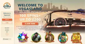 New Online Casino VegasLand Main